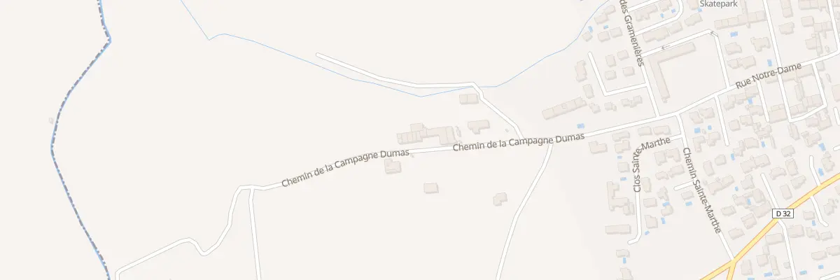 Plan du 9908 Che de la Meuille à Maillane