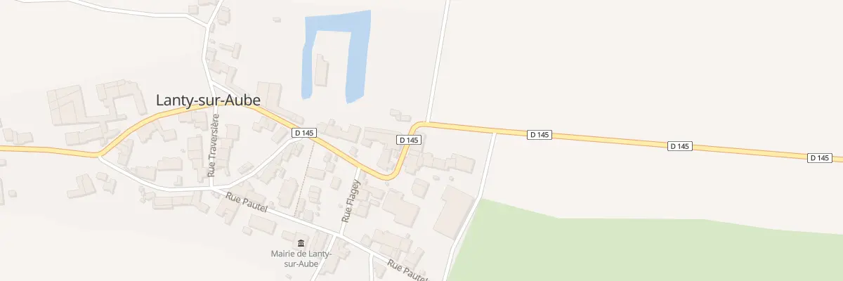 Plan du 1 Rue Paul Chaulot à Lanty-sur-Aube