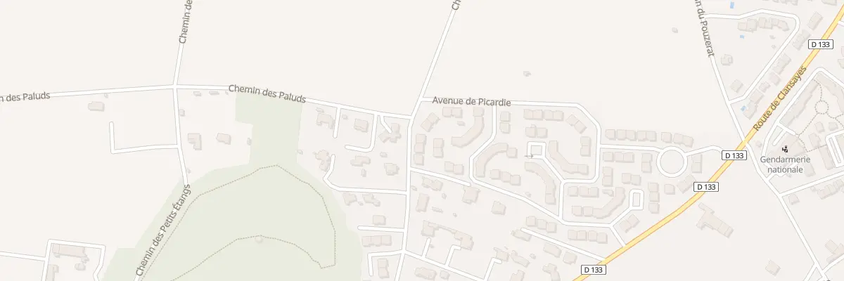 Plan du 40 Che des Fayettes à Saint-Paul-Trois-Châteaux