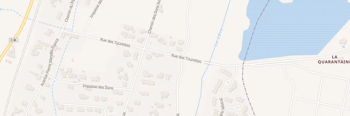 Plan du 453 Rue du Nord à Cruas