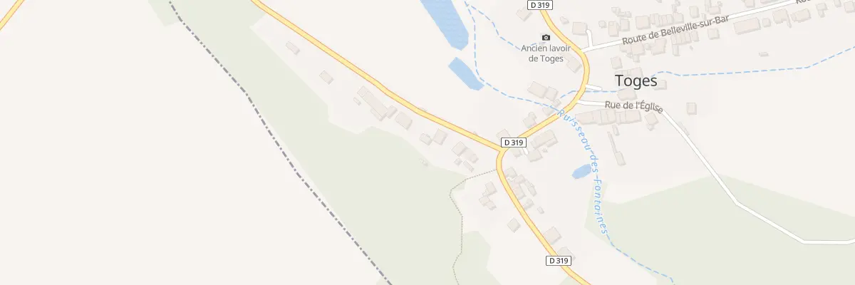 Plan du 5 Rue de Ballay à Toges