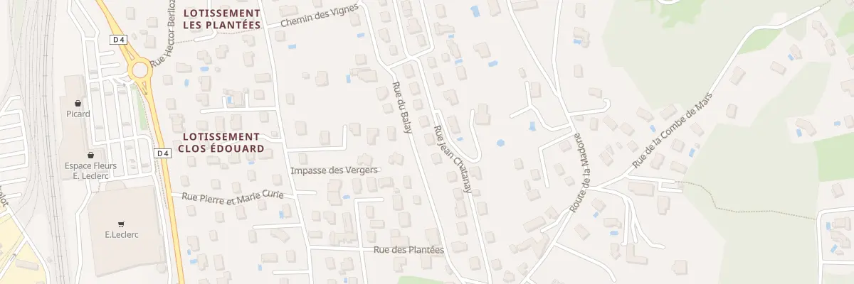 Plan du 195 Rue Jean Chatanay à Saint-Clair-du-Rhône