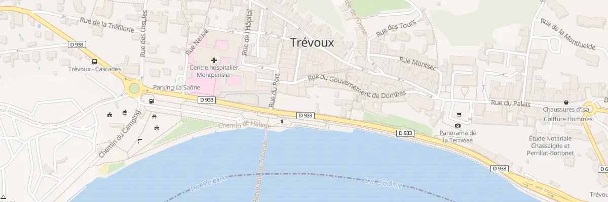 Plan du 27 Rue du Gouvernement à Trévoux