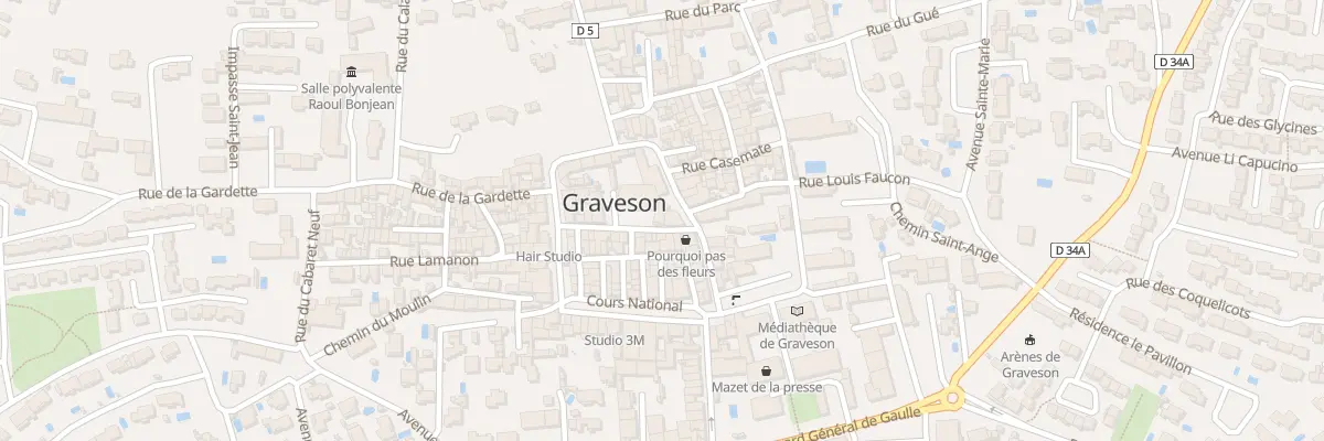 Plan du 12 Pl de l’Eglise à Graveson