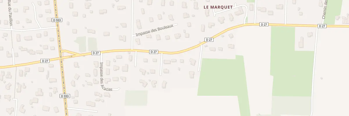 Plan du 2709 Rte de Saint -Trivier à Francheleins