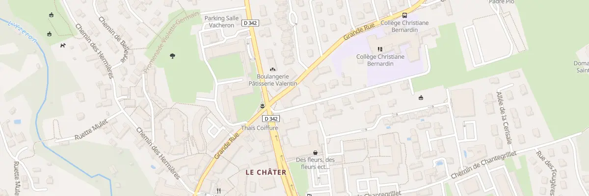 Plan du 13B Grande Rue à Francheville