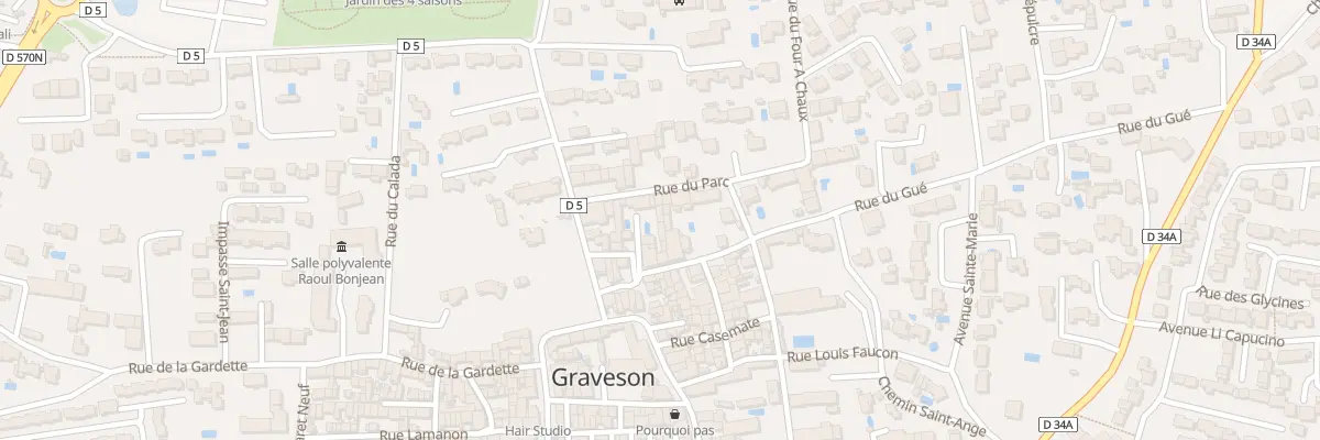 Plan du 6 Rue du Parc à Graveson