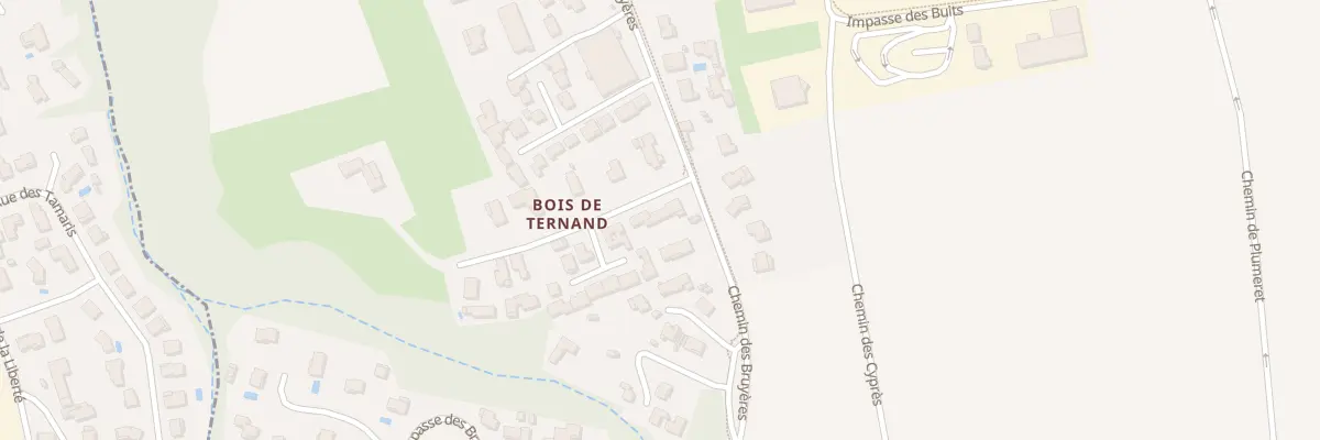Plan du 23 Imp du Bois de Ternand à Frans