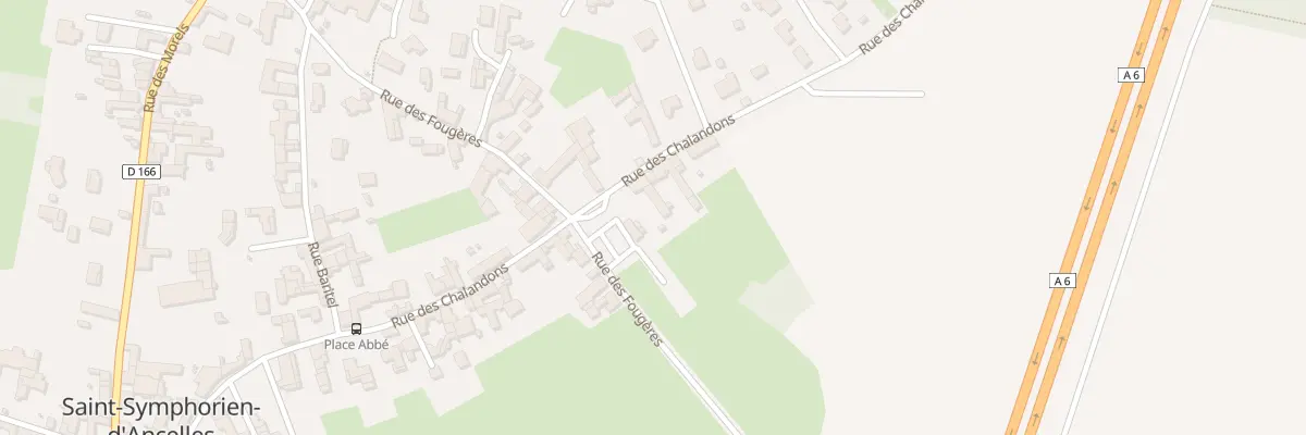 Plan du 410 Rue des Chalandons à Saint-Symphorien-d’Ancelles