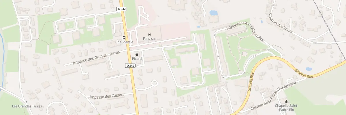Plan du 29 Av du Chater à Francheville