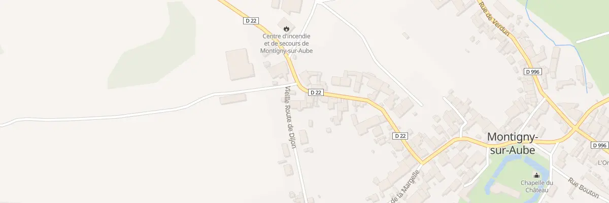 Plan du 25 Rue du But à Montigny-sur-Aube