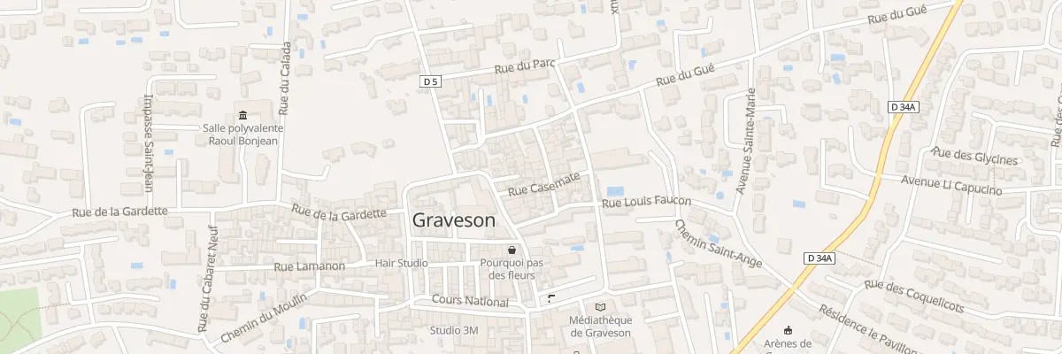 Plan du 5 Rue Casemate à Graveson