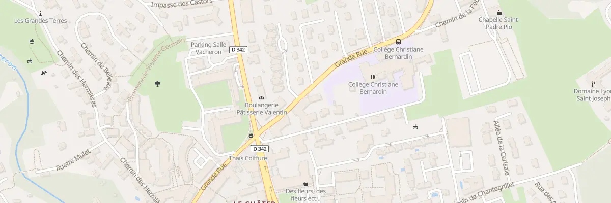 Plan du 11B Grande Rue à Francheville