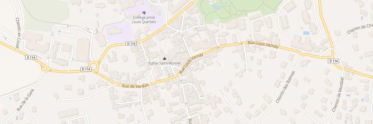 Plan du 5 Rue Louis Vernay à Vourles