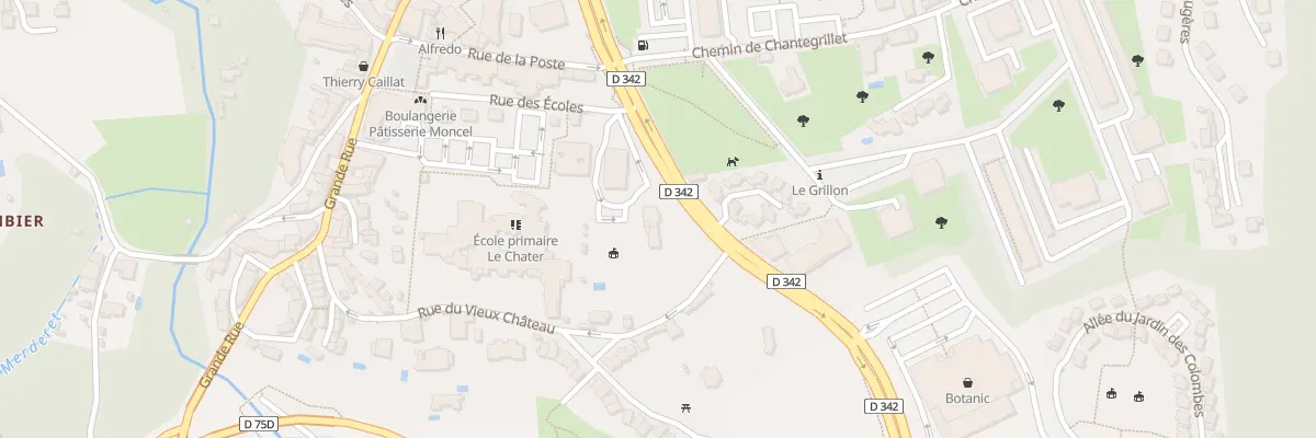 Plan du 82 Av du Chater à Francheville