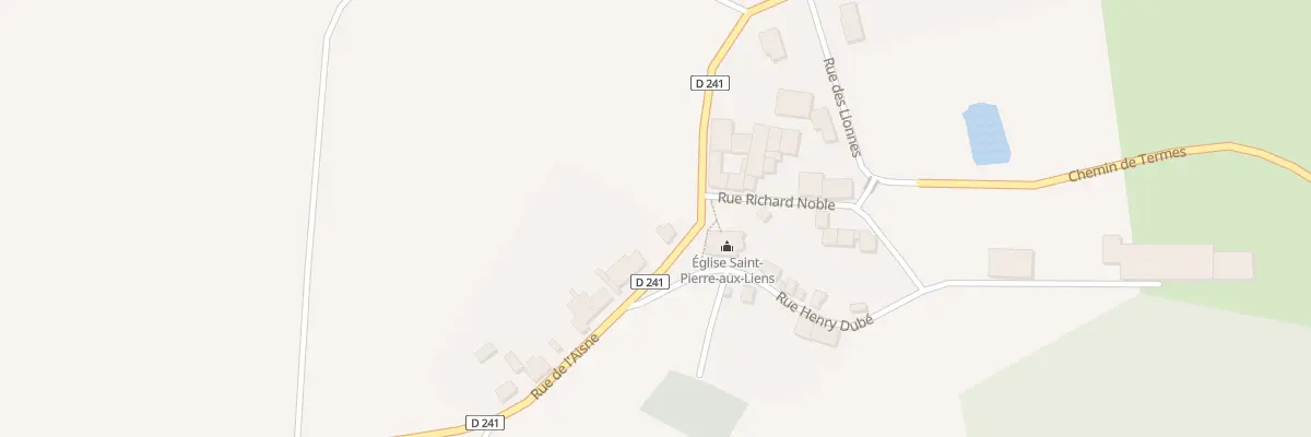 Plan du 2 Rue de l’Aisne à Olizy-Primat