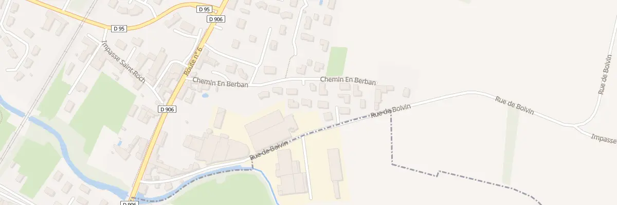 Plan du 3H Che En Berban à La Chapelle-de-Guinchay