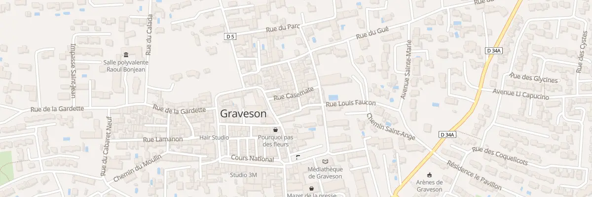 Plan du 5 Rue du Vieux Marseille à Graveson