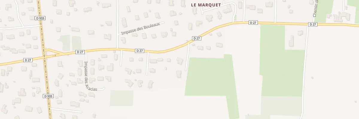 Plan du 52 Imp des Aubépines à Francheleins