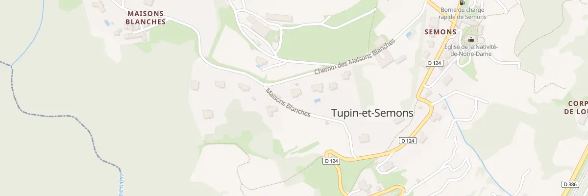 Plan du 380 Lot Plein Soleil à Tupin-et-Semons