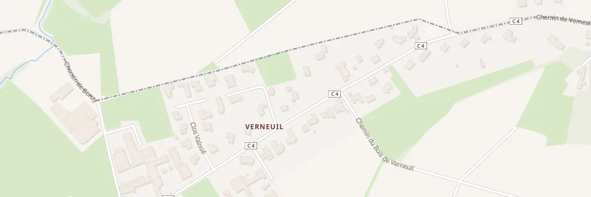 Plan du 930 Che de Verneuil à Charnay-lès-Mâcon