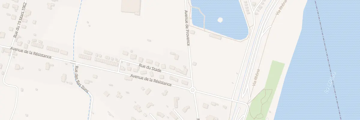 Plan du 77 Av de Provence à Cruas