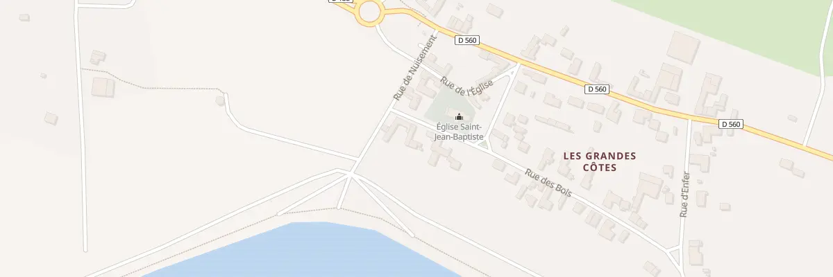Plan du 4 Rue des Bois à Sainte-Marie-du-Lac-Nuisement