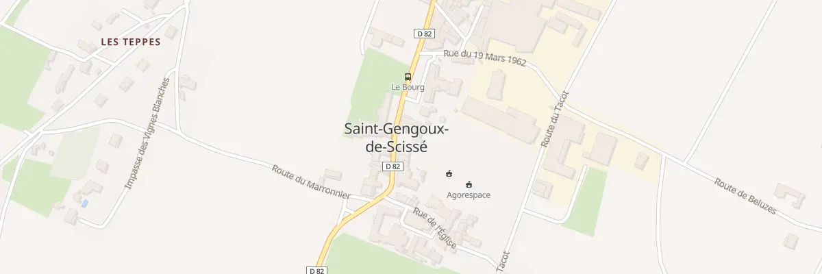 Plan du 98 Rue Henri Boulay à Saint-Gengoux-de-Scissé