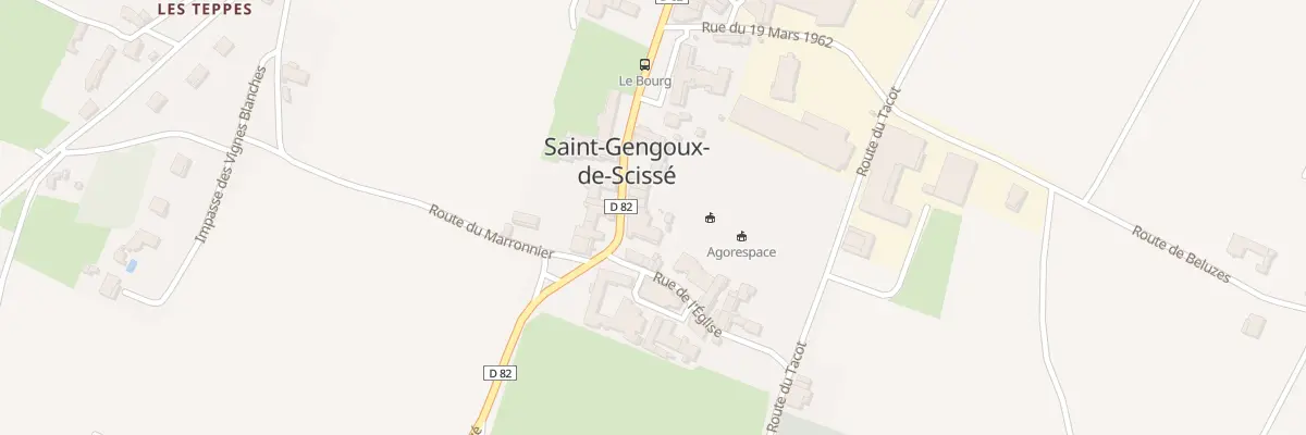 Plan du 54 Rue Henri Boulay à Saint-Gengoux-de-Scissé