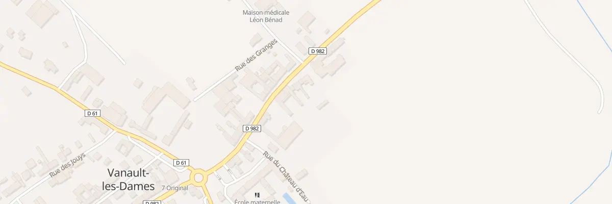 Plan du 14 Rue de Saint Jean à Vanault-les-Dames