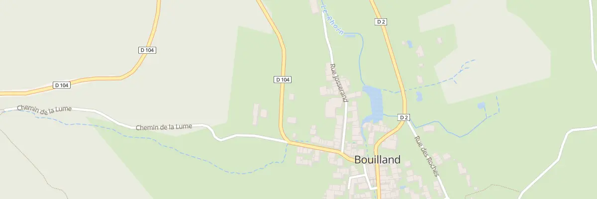Plan du 22 Rue de la Lume à Bouilland