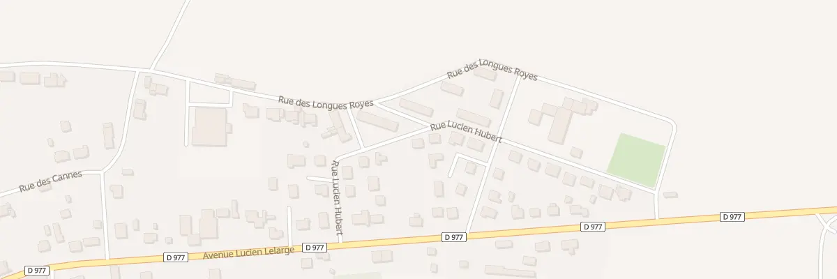 Plan du 14 Rue Lucien Hubert à Bairon et ses environs