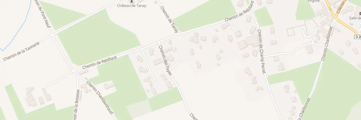 Plan du 87 Che des Fayes à Saint-Didier-de-Formans