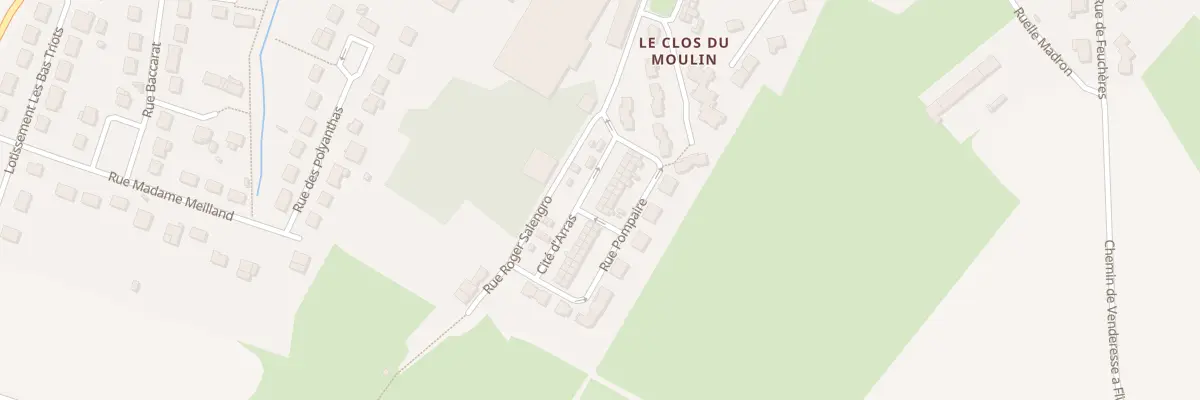 Plan du 9 Cite de Soissons à Flize