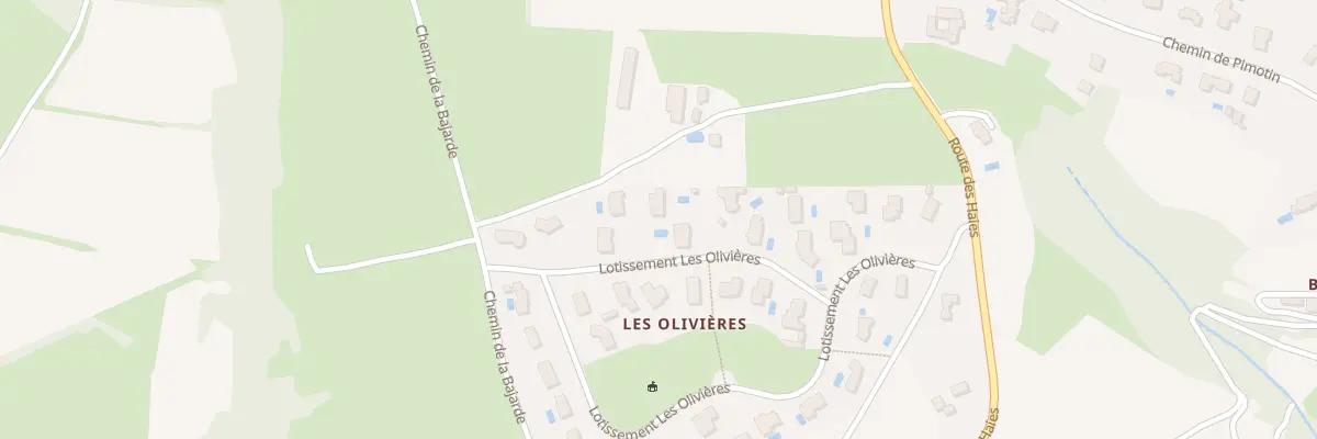 Plan du 3 Lot Les Olivieres à Tupin-et-Semons