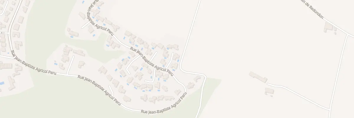 Plan du 22 Rue J-Baptiste Agricol Peru à Montélimar