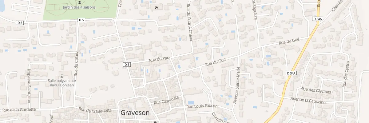 Plan du 11 Rue du Gué à Graveson