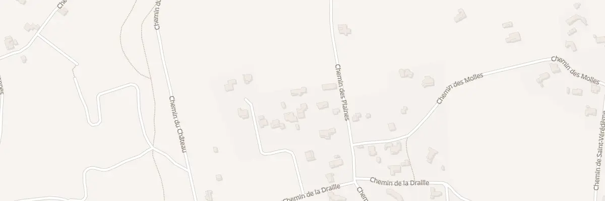 Plan du 781 Che des Plaines à Pujaut