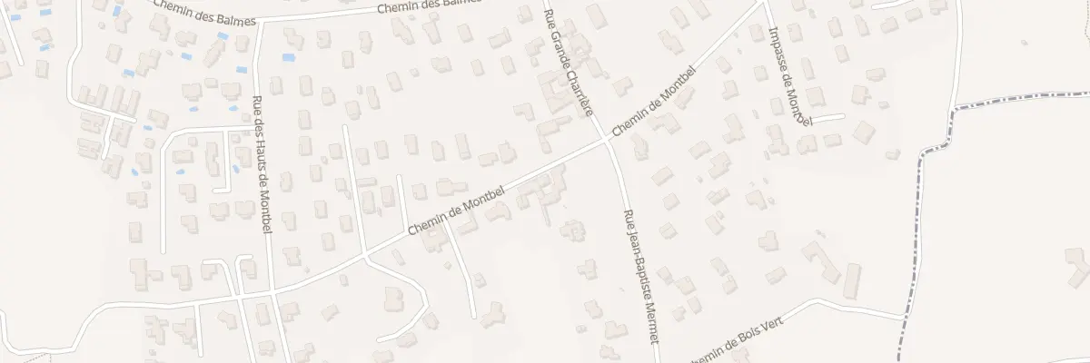 Plan du 41B Che de Montbel à Vourles