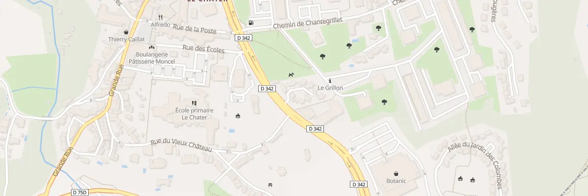 Plan du 2 All des Ecrins à Francheville