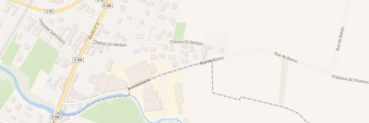 Plan du 326B Rue Boivin à La Chapelle-de-Guinchay