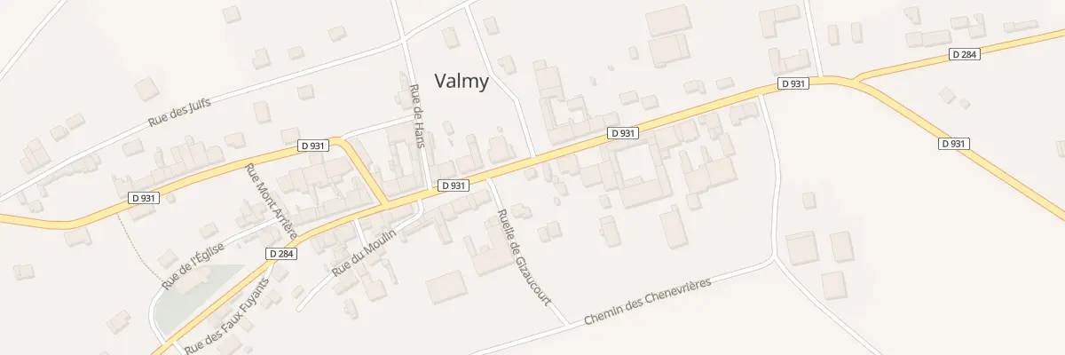 Plan du 20 Rue Andre Procureur à Valmy