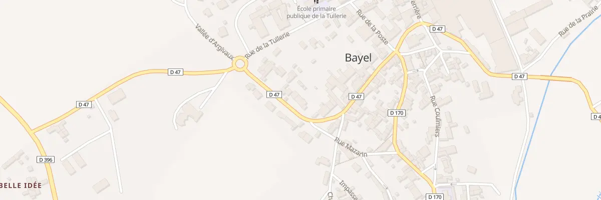 Plan du 42 Rue Division Leclerc à Bayel