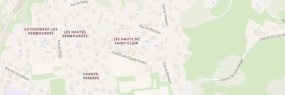 Plan du 406J Rue de Mordant à Saint-Clair-du-Rhône