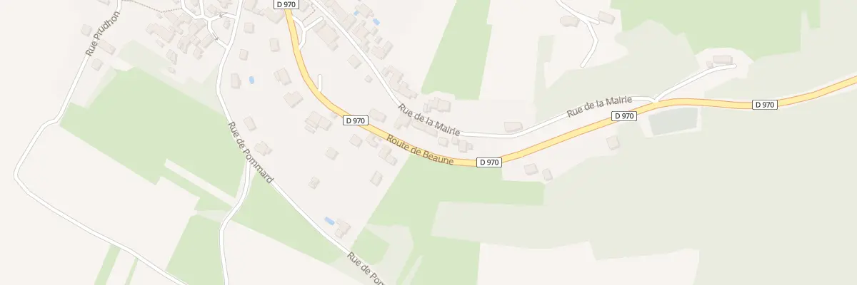 Plan du 22 Rue de la Mairie à Bouze-lès-Beaune