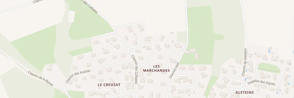 Plan du 57 Imp des Cerisiers à Frans