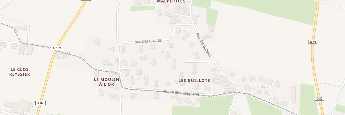 Plan du 5141A Aux Guillots à Vinzelles