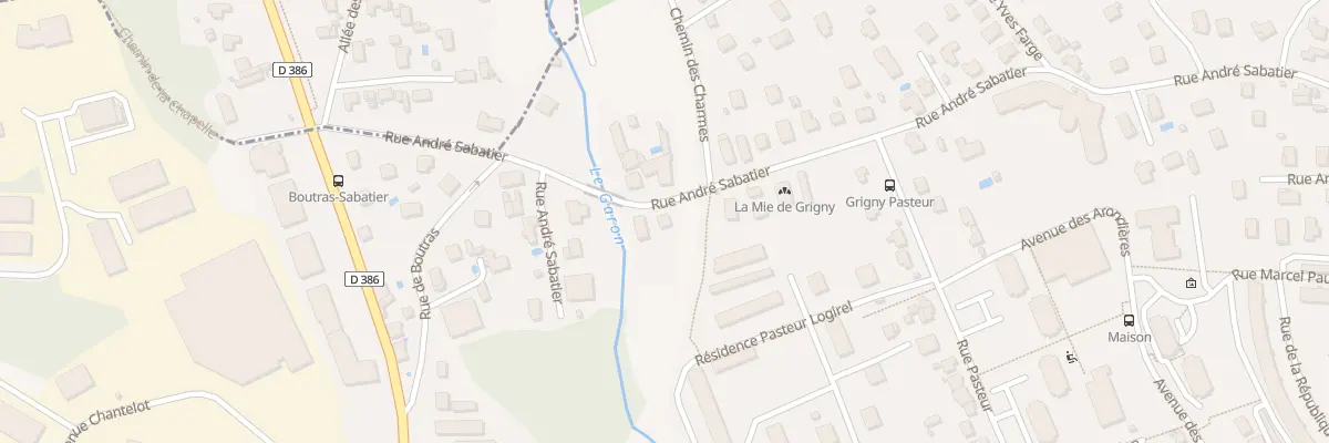 Plan du 55 Rue André Sabatier à Grigny-sur-Rhône