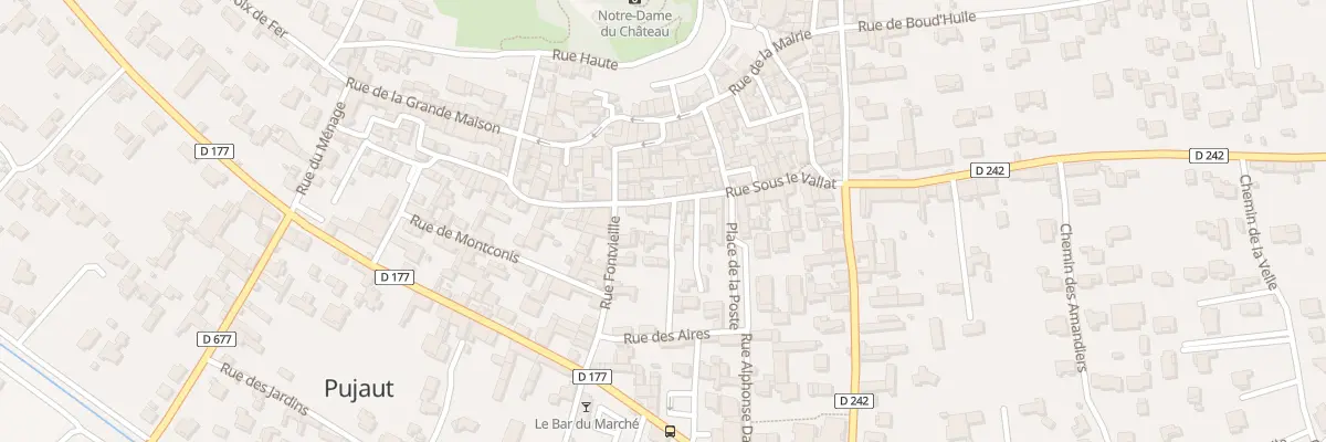 Plan du 9 Rue des Mûriers à Pujaut