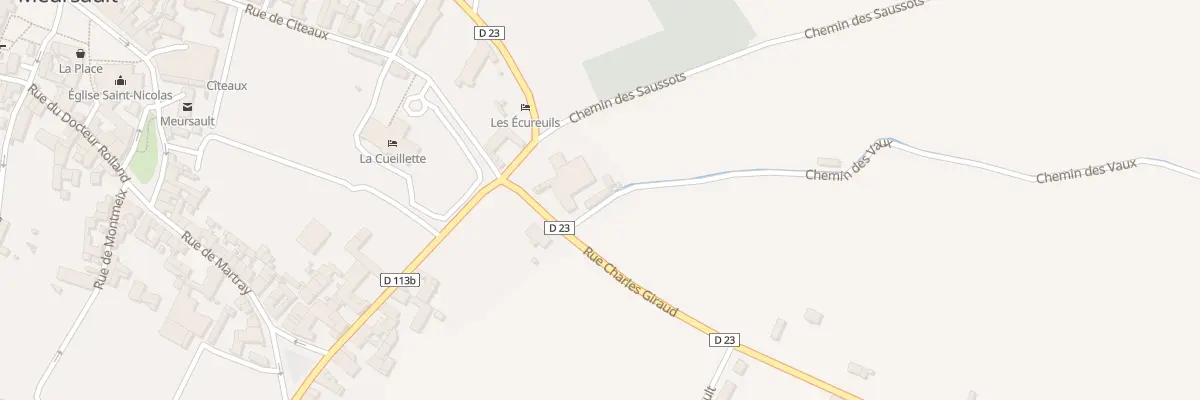 Plan du 3 Rue Charles Giraud à Meursault